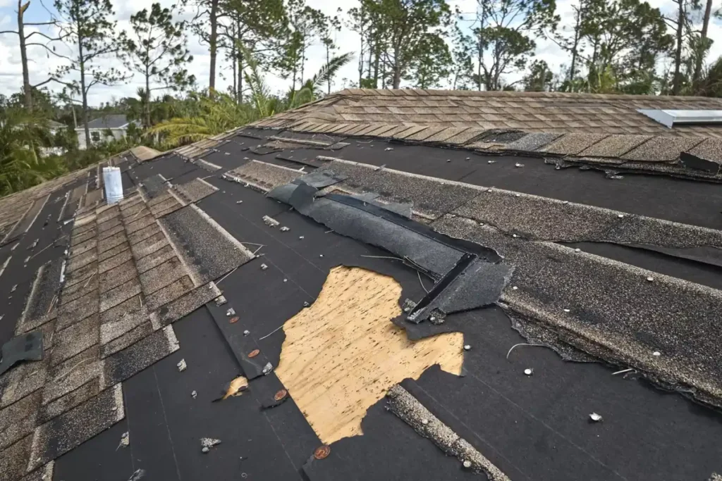 roof storm damage