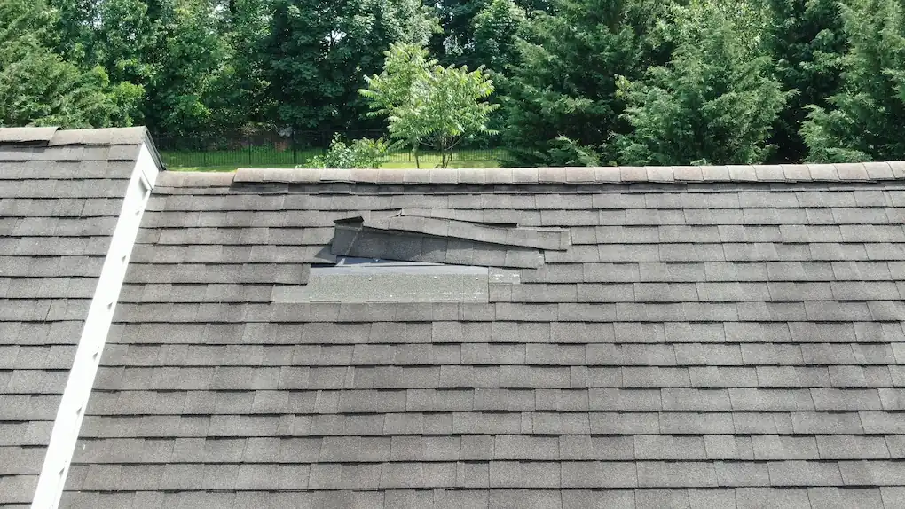 signs of roof storm damage
